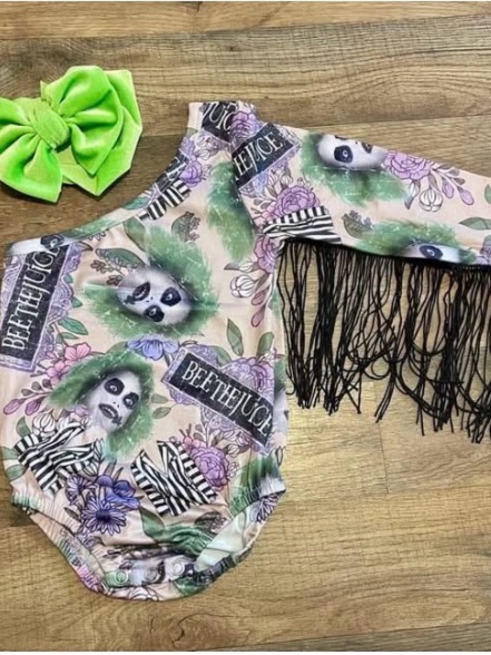 Beetlejuice bodysuit NWOT